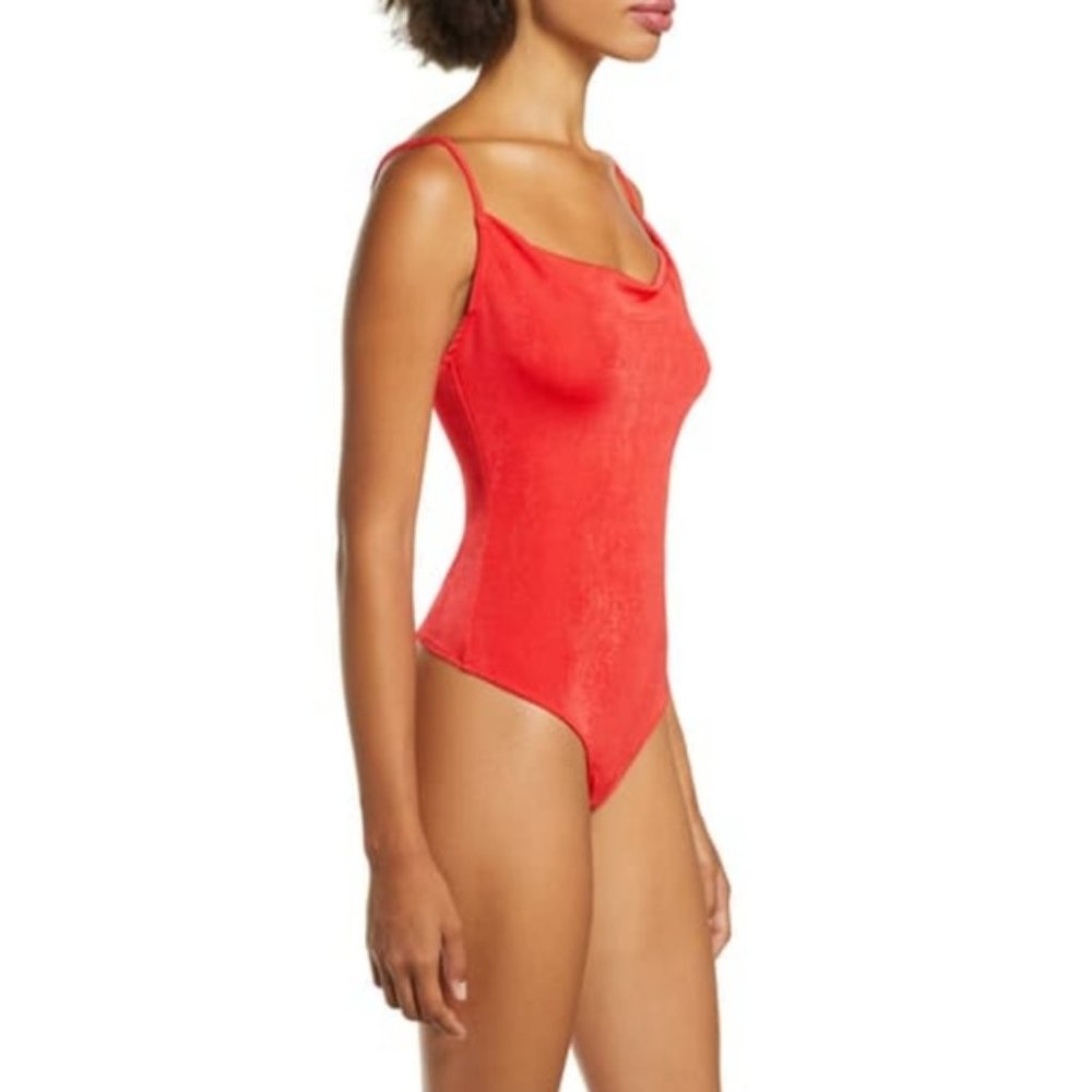 Free People Cowls in the Club Bodysuit, Size Small